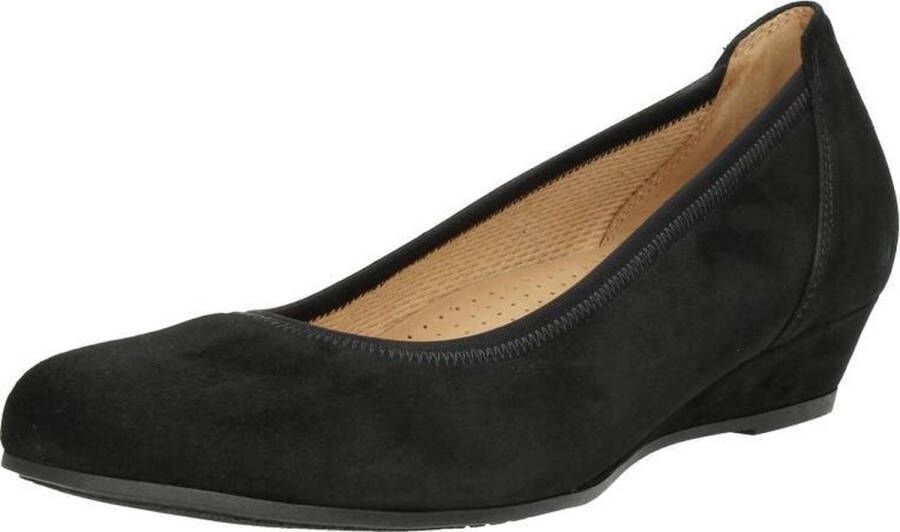 Gabor Pumps Kreta wedge heel half shoe slip-on shoe in comfortable width g (= wide)