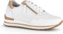 Gabor Wit Goud Leren Sneakers White Dames - Thumbnail 1