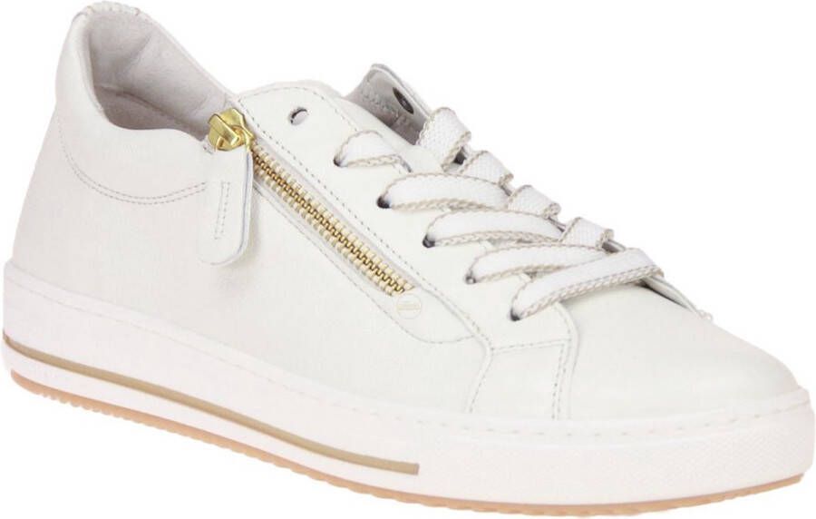 Gabor Comfort Witte Sneaker G-leest Uitneembaar Voetbed