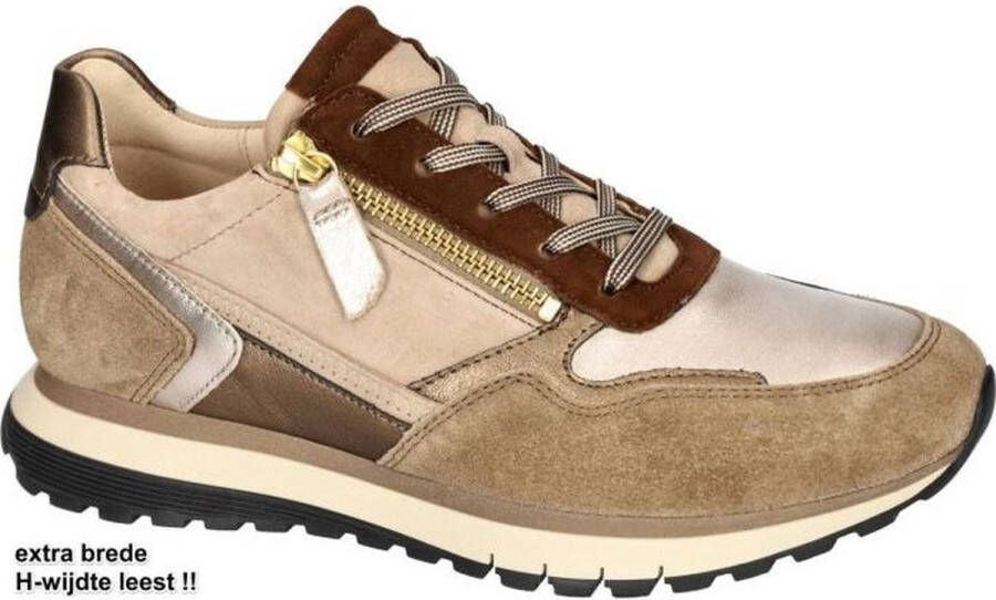 Gabor -Dames beige sneakers