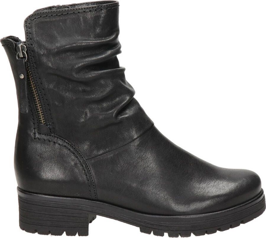 Gabor 92.781.17 Zwarte Chelsea boots enkellaarzen wijdte G