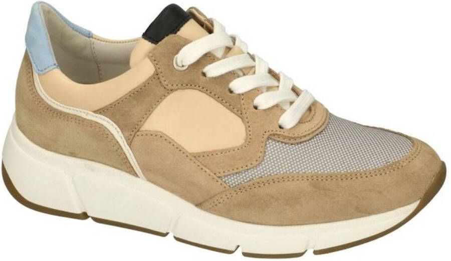 Gabor -Dames camel sneakers