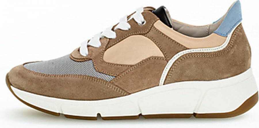 Gabor -Dames camel sneakers