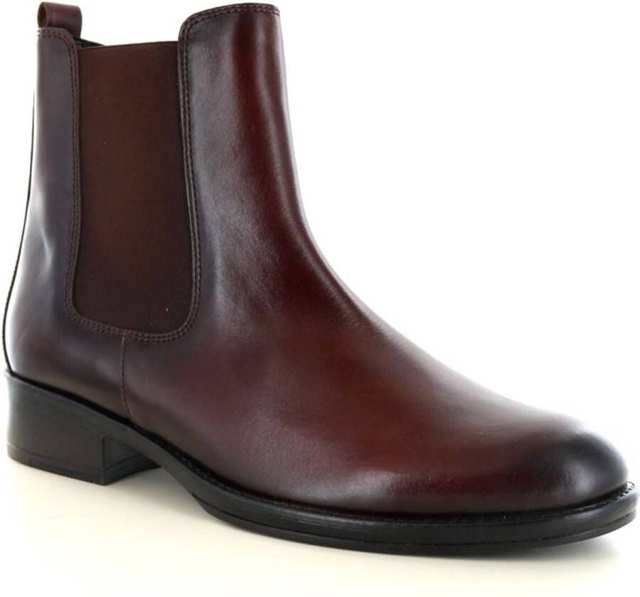 Gabor Moderne Chelsea Boots van glad leer Brown Dames