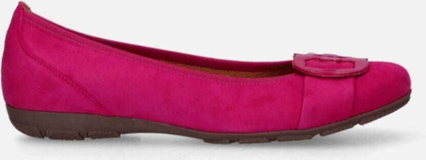 Gabor -Dames fuchsia ballerina's & mocassins