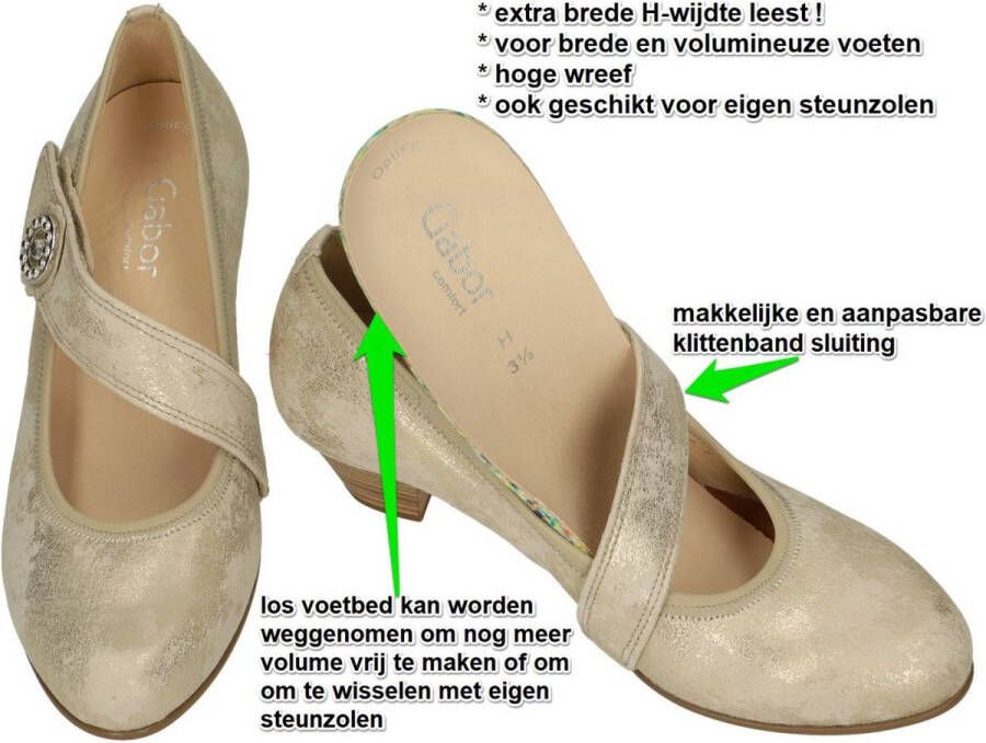 Gabor -Dames goud pumps & hakschoenen