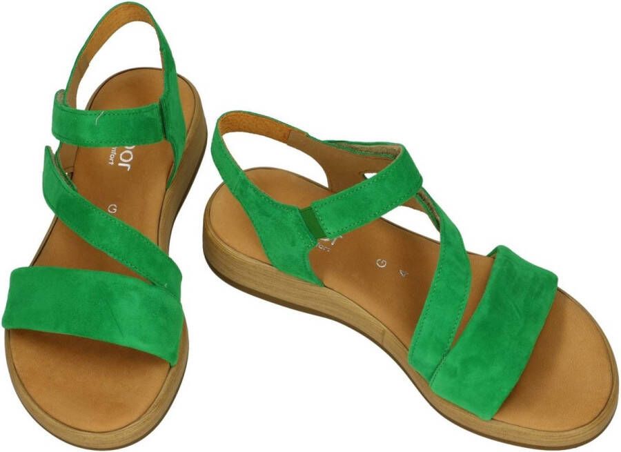 Gabor -Dames groen sandalen