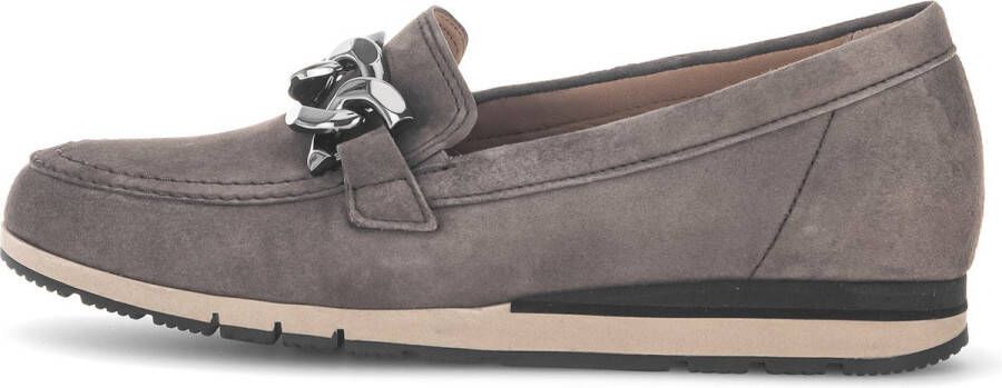 Gabor Velours Ballerina Sneaker Mocassin Stijl Brown Dames