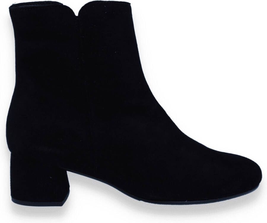 Gabor 680.3 Enkellaarsjes Enkelboots met rits Dames Zwart