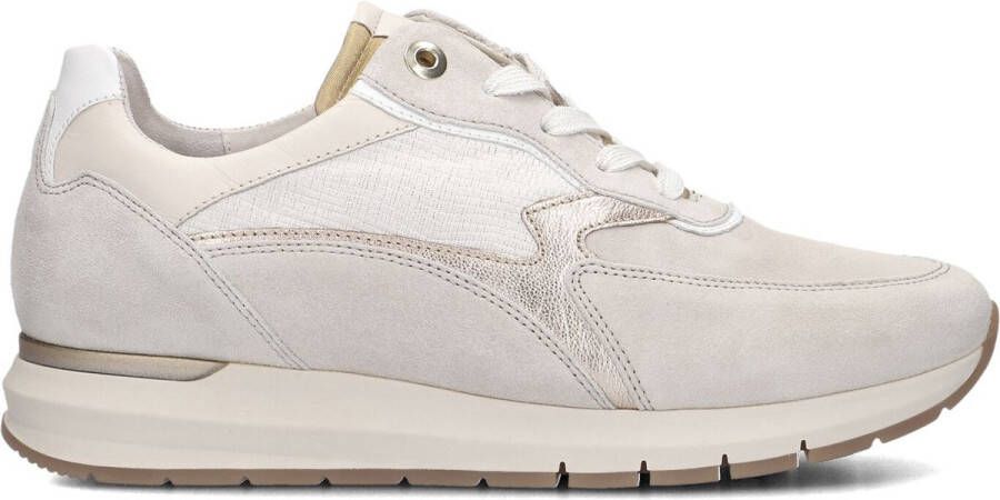 GABOR Lage Sneakers Dames 355 Maat: 38 5 Materiaal: Suède Kleur: Wit