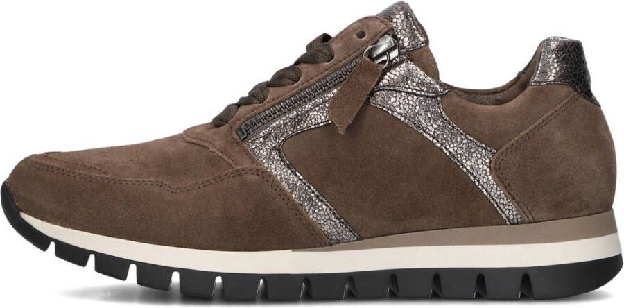 Gabor Dames Lage sneakers 438 Taupe