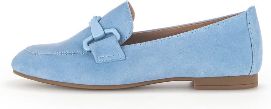 Gabor dames loafer Licht blauw