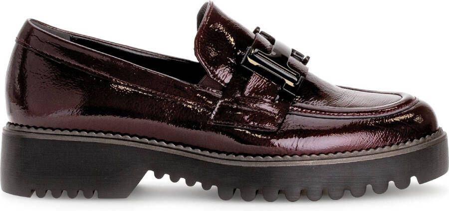 Gabor Dames Loafer Rood Lak