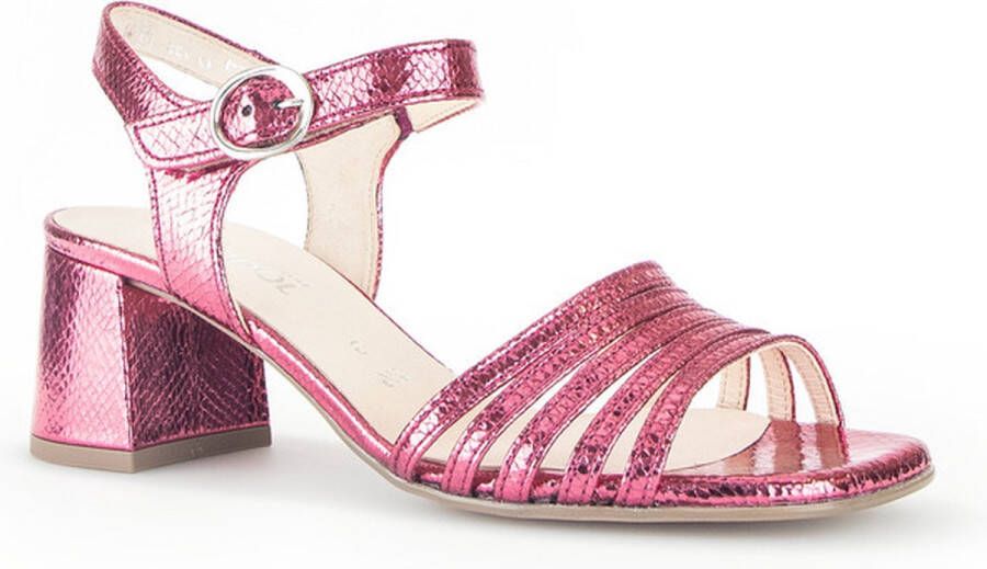 Gabor -Dames roze donker sandalen