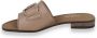 Gabor Comfort Slipper Camel G-leest - Thumbnail 1