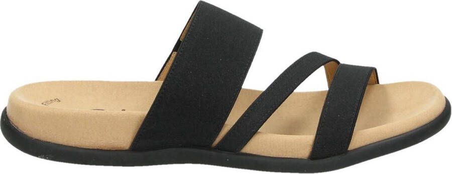 Gabor Dames Slippers Zwart