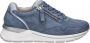 Gabor Blauwe Suède Lage Sneaker Comfort Collectie Blue Dames - Thumbnail 2