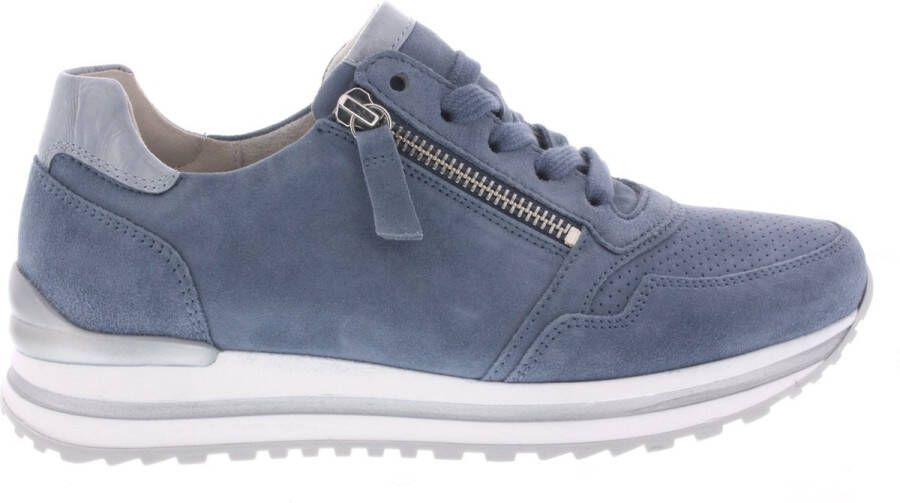 Gabor Dames Sneakers 26.528.66 Jeansblauw ½