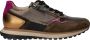 GABOR Lage Sneakers Dames 378 Maat: 37 5 Materiaal: Leer Kleur: Zwart - Thumbnail 1