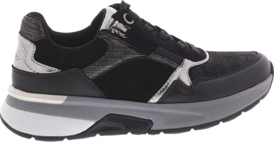 Gabor Dames Sneakers 56.847.67 Rolling Soft Zwart