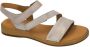 Gabor Moderne Comfort Sandalen met Multiriemen Beige Dames - Thumbnail 1