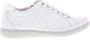 Gabor Comfortabele witleren sneaker met versieringen White Dames - Thumbnail 1