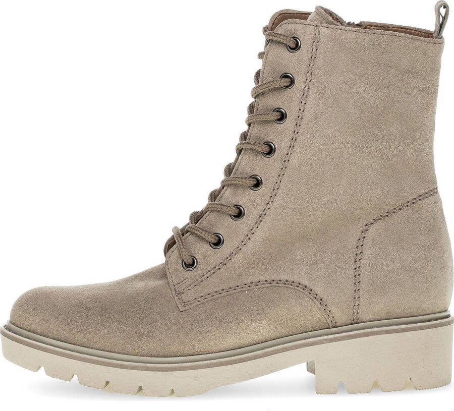 Gabor Dames Veterschoenen beige Dames Veterschoenen beige