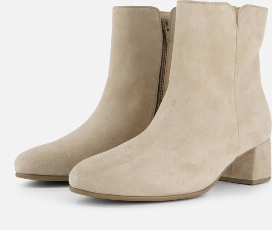 Gabor Enkellaarsjes beige Suede Dames