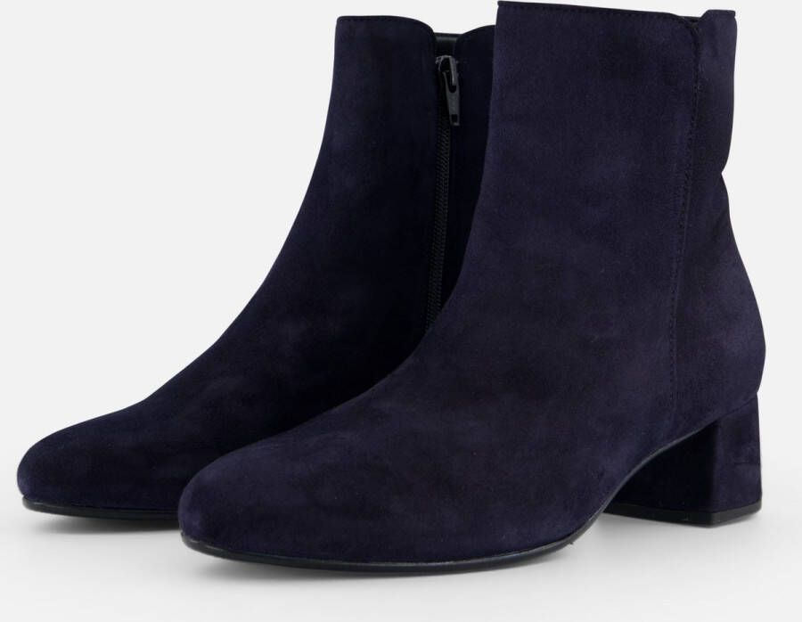 Gabor Enkellaarsjes blauw Suede Dames