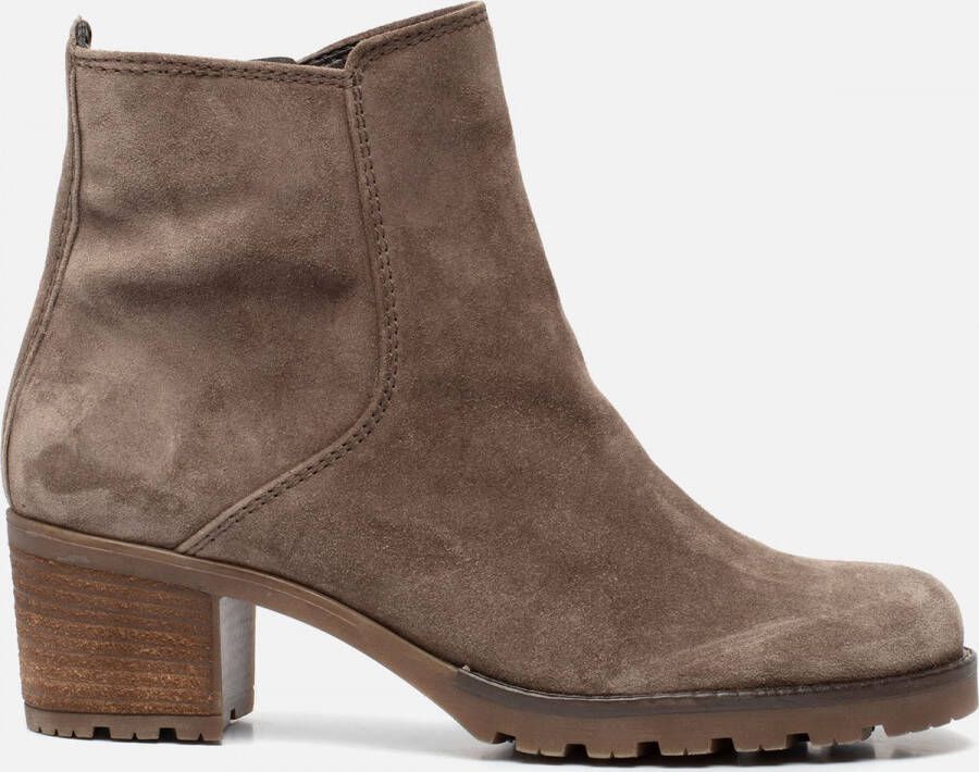 Gabor Enkellaarsjes bruin Suede Dames