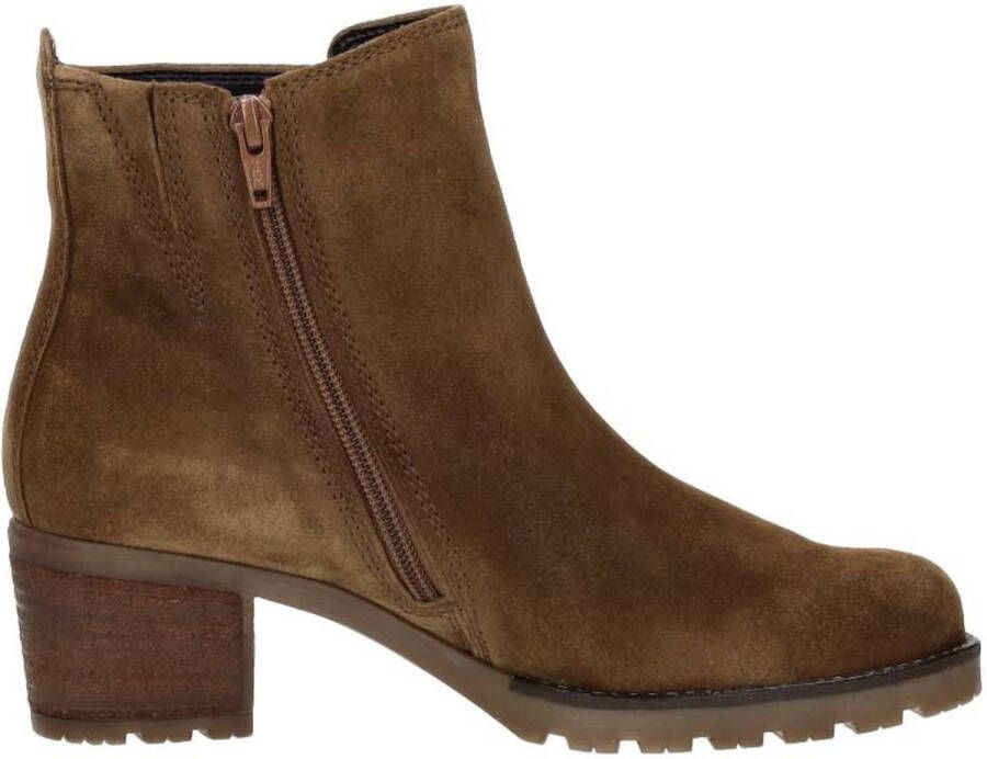 Gabor Enkellaarsjes cognac Suede Dames