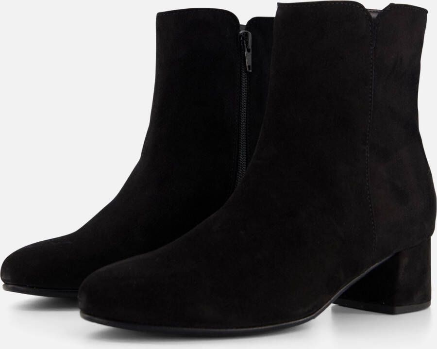 Gabor Enkellaarsjes zwart Suede Dames