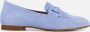 Gabor Blauwe Velvet Loafers Stijlvol Comfortabel Ontwerp Blue Dames - Thumbnail 2