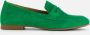 Gabor Groene Suède Mocassins Green Dames - Thumbnail 1