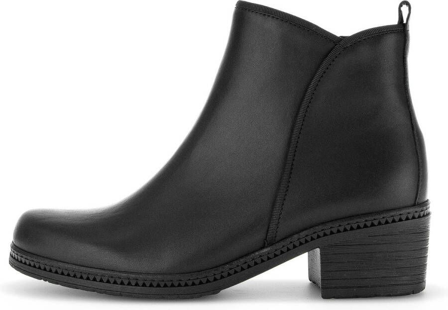 Gabor Enkellaarzen Dames Booties Comfortabele Pasvorm Black Dames