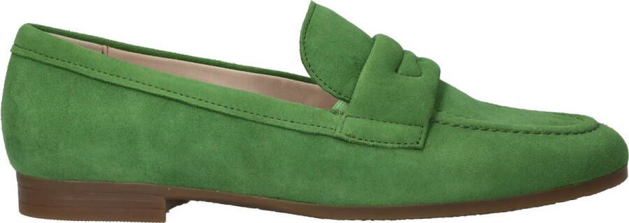 Gabor Groene Suède Loafer voor Dames Green Dames