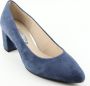 Gabor Blauwe Leren Pumps Blue Dames - Thumbnail 1