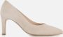 Gabor Pumps Taupe Suede Dames - Thumbnail 1