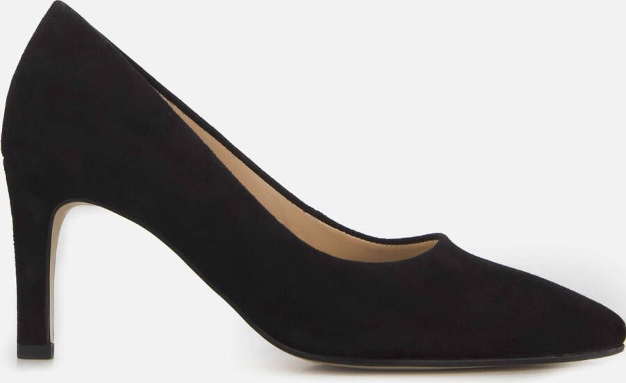 Gabor Elegante Suède Pumps Black Dames