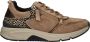 Gabor Comfortabele Rollingsoft Sneaker met Stabiliteit Beige Dames - Thumbnail 8