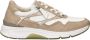 Gabor Rolling Soft dames sneaker Beige wit - Thumbnail 1