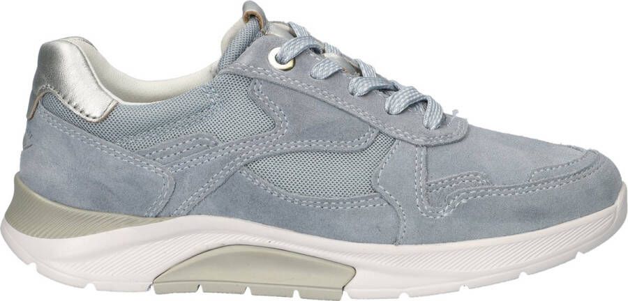 Gabor Rolling Soft dames sneaker Licht blauw