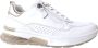 Gabor Witte Iridescente Leren Sneakers Multicolor Dames - Thumbnail 3