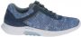 Gabor Rollingsoft Dames Lage sneakers Blauw - Thumbnail 2