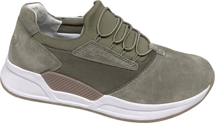 Gabor Rollingsoft Gabor 26.951.34 MeshM salvia gold-rollingsoft sneaker-instapper-rollingsoft