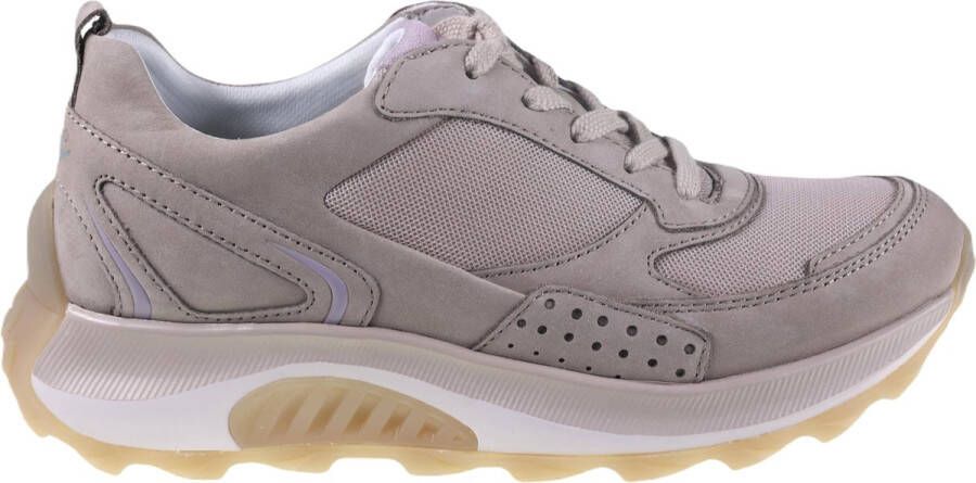 Gabor rollingsoft sensitive 26.915.31 dames rollende wandelsneaker Taupe