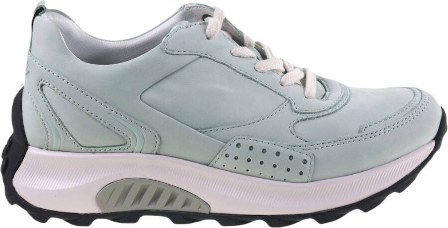 Gabor rollingsoft sensitive 26.915.44 dames rollende wandelsneaker groen