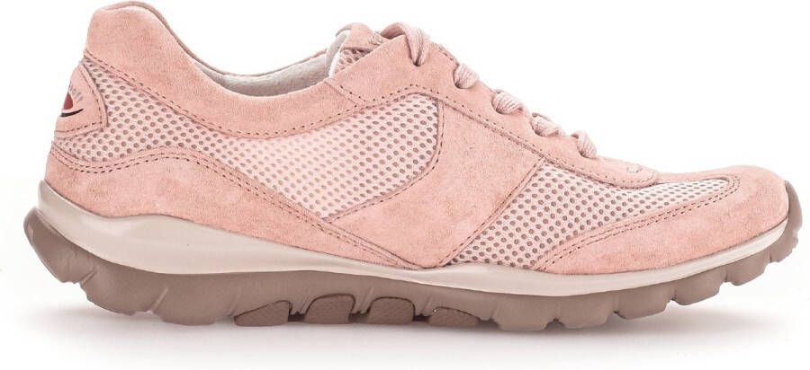 Gabor rollingsoft sensitive 26.966.35 dames rollende wandelsneaker roze