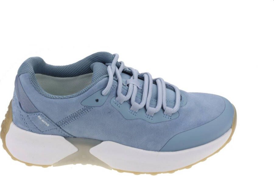 Gabor rollingsoft sensitive 26.994.26 dames rollende wandelsneaker blauw