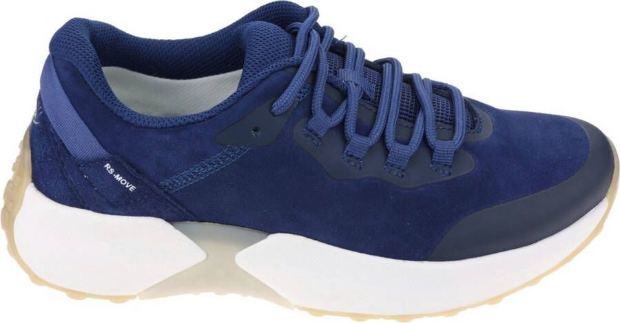 Gabor rollingsoft sensitive 26.994.36 dames rollende wandelsneaker blauw